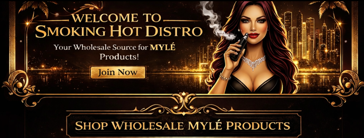 Welcome to Smoking Hot Distro — wholesale MYLÉ products